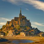 Mont St.Michel mit Abendlicht