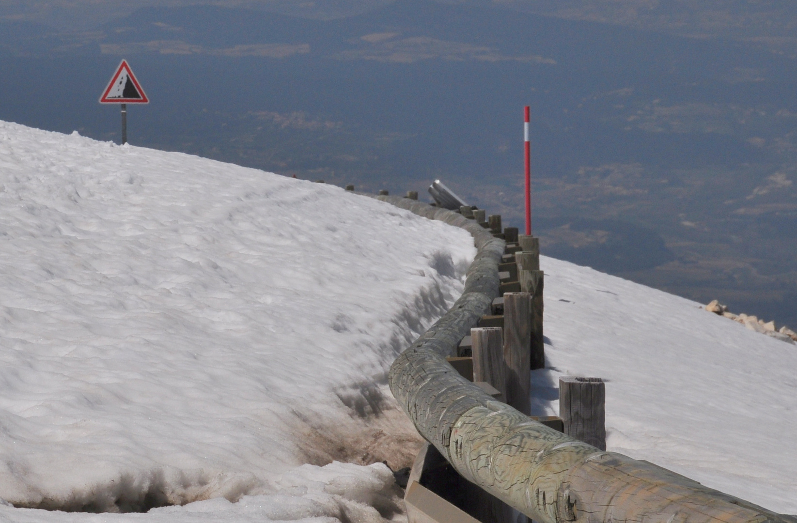 Mont Ventoux, Bergstraße, Nordseite, Ende April