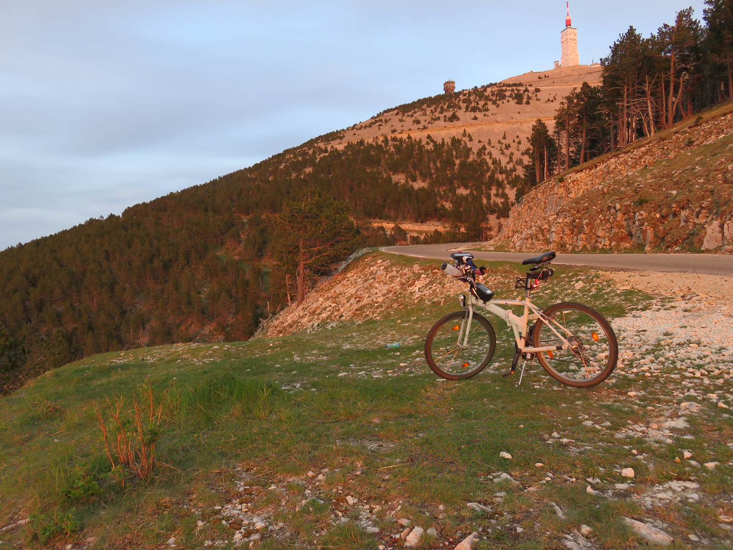 Mont Ventoux ca. 300 m unter dem Gipfel