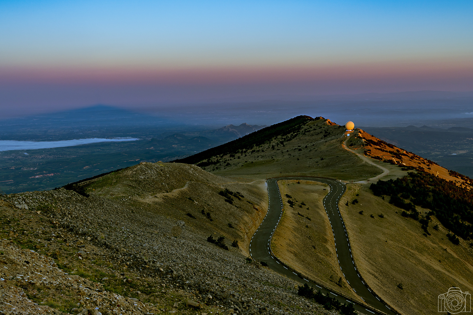 Mont Ventoux shadow