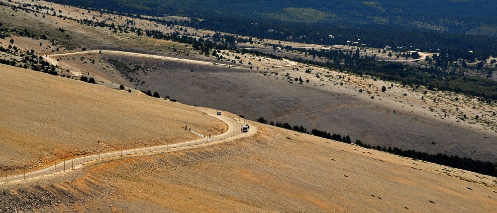 Mont Ventoux, Straße nach Sault