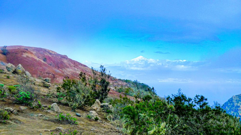 Montaña El Cepo y Teide - La Gomera