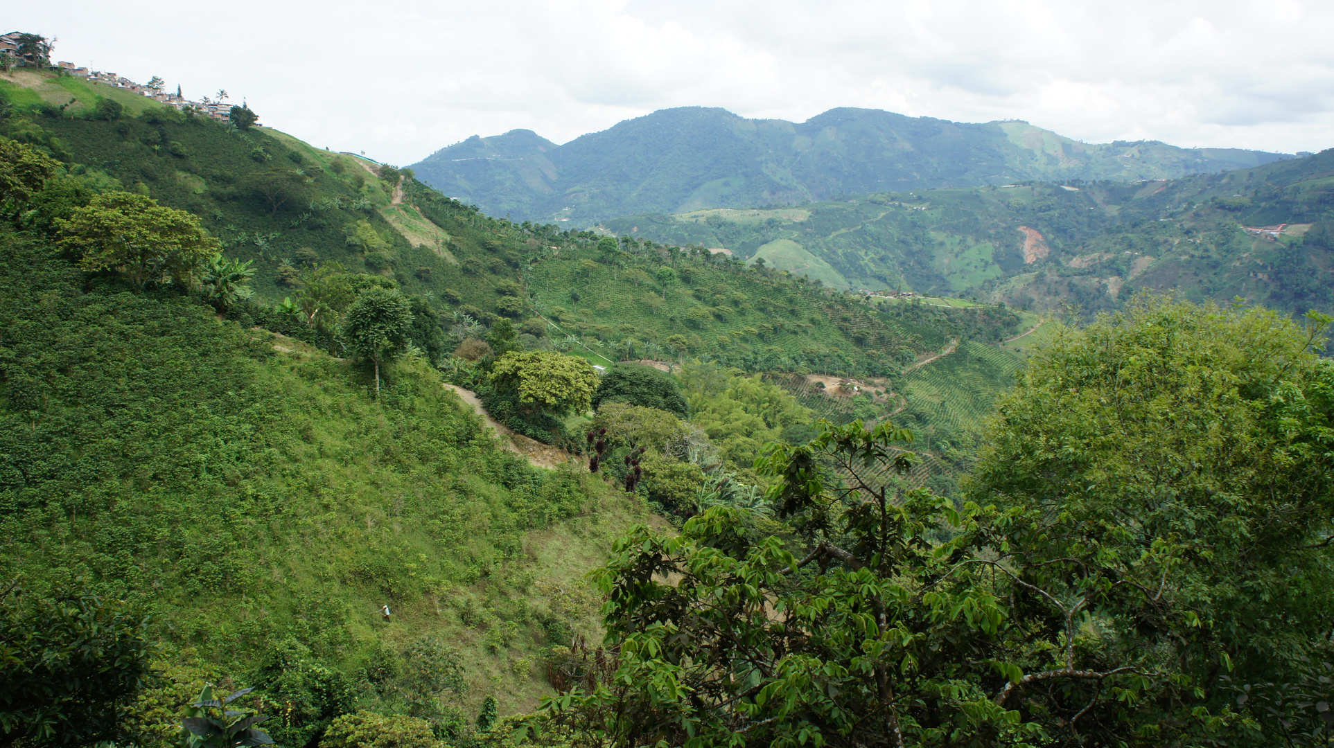 Montañas de Santuario Risaralda, Colombia