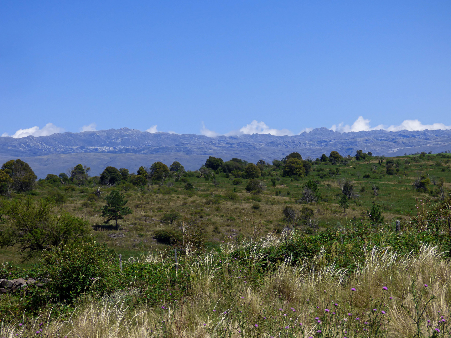 Montañas y nubes