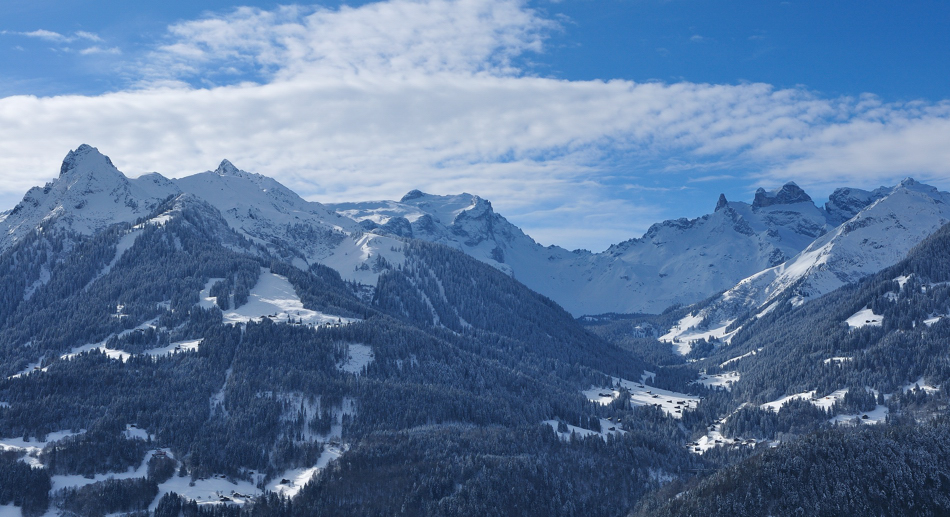 Montafon Bergpanorama