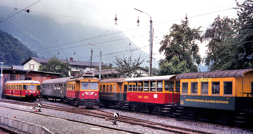 Montafonerbahn in Schruns