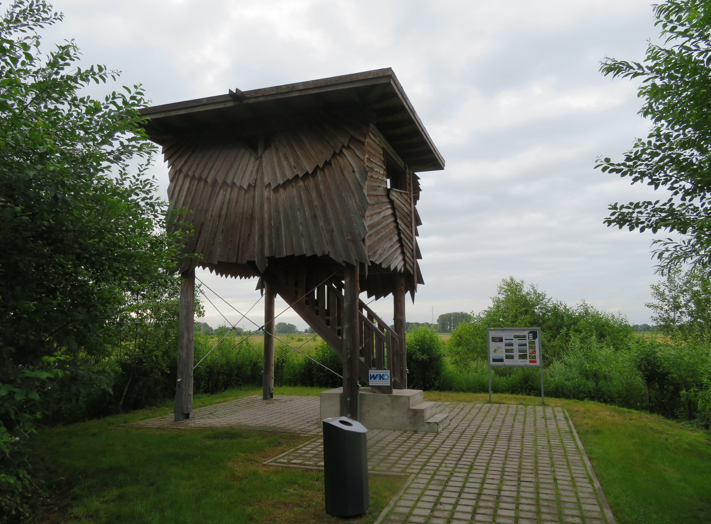 Montag Abend auf dem Turm ... 