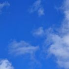 Montag-blue monday - Blauer Himmel mit Wolken