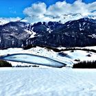 Montag-blue monday - Blick auf den Wolfsee in Fiss/Tirol