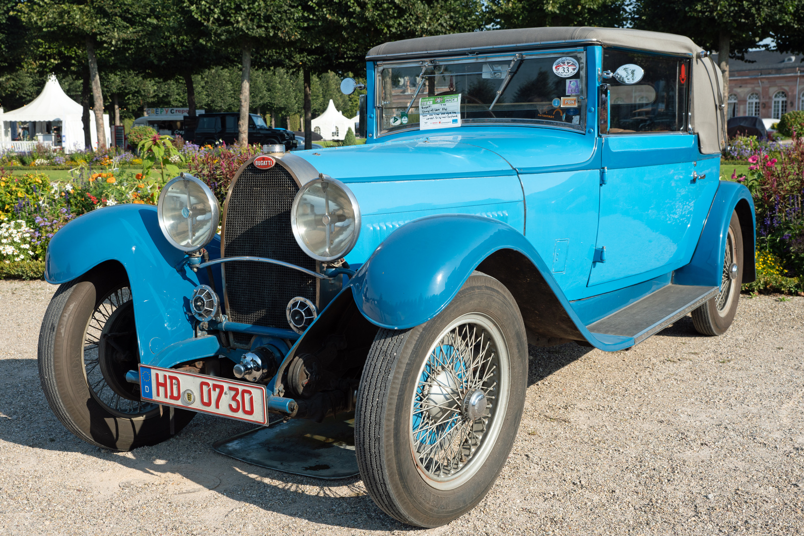 Montag / Blue Monday Bugatti T44, Bj. 1929, 8 Zyl.