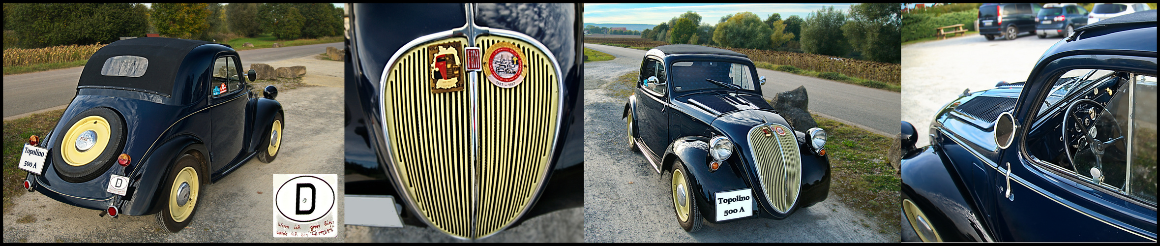 Montag ist Dazumal-Tag - Ein FIAT 500 A Topolino