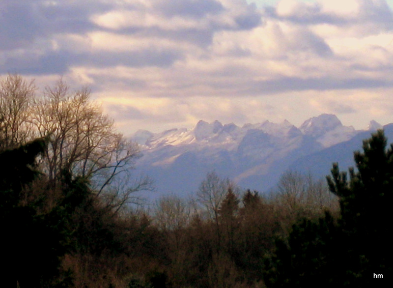 Montag Morgen vom Balkon