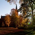 Montag-Nachmittag-Herbst-Panorama