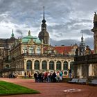 Montagmittag im Zwinger,