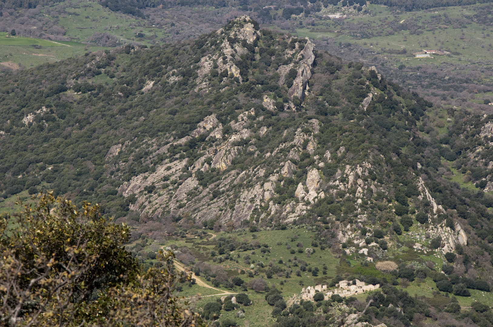 Montagna di Mezzo vista da culmine Monte Scala