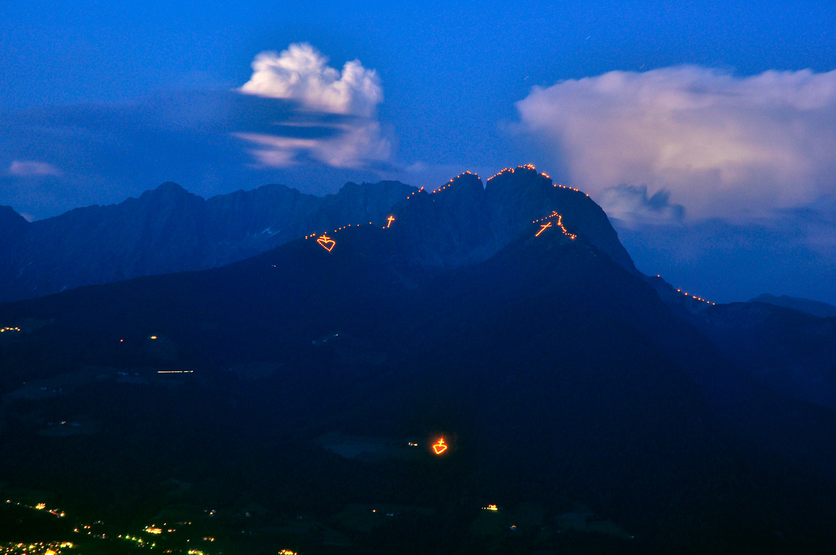 Montagna infiamme