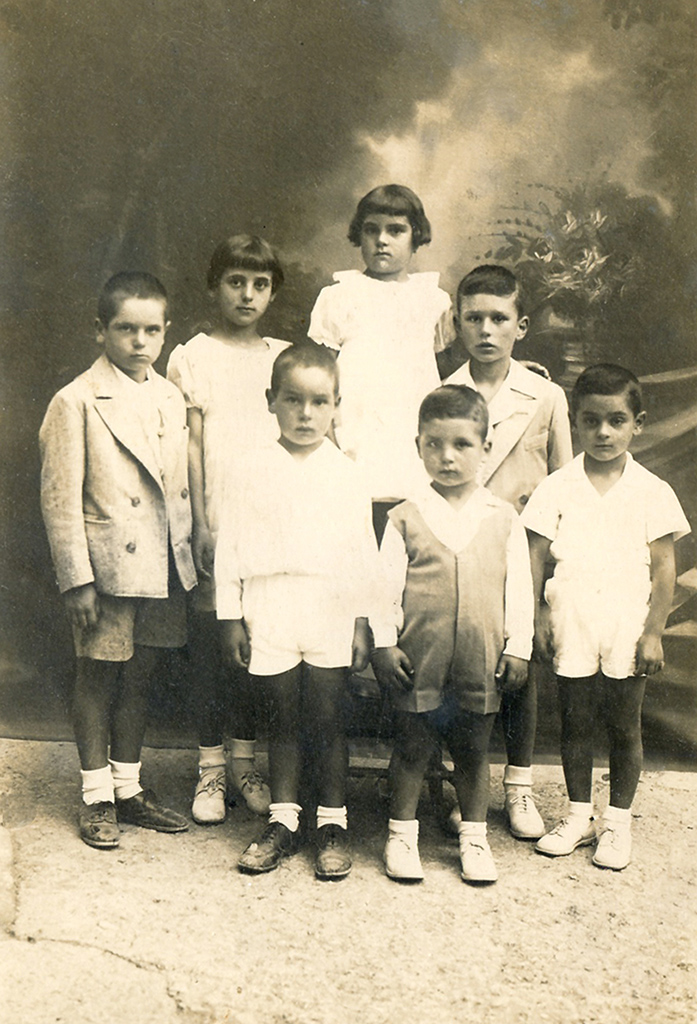 Montagna Pistoiese - Campo Tizzoro - primi anni 30 - i nipoti di Ugo Bartoli