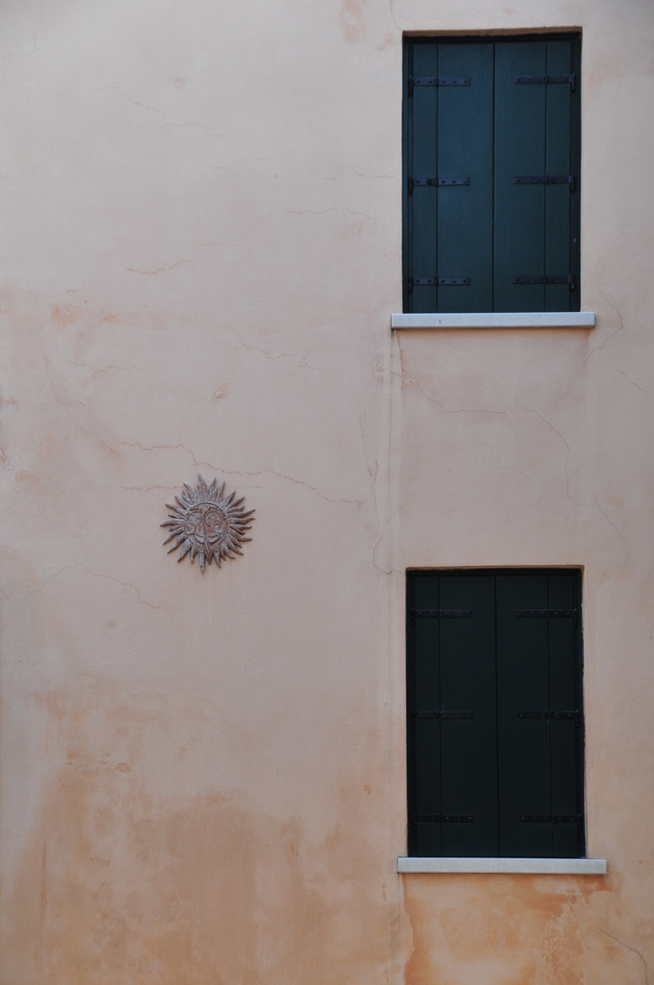 montagnana restaurierte fassade