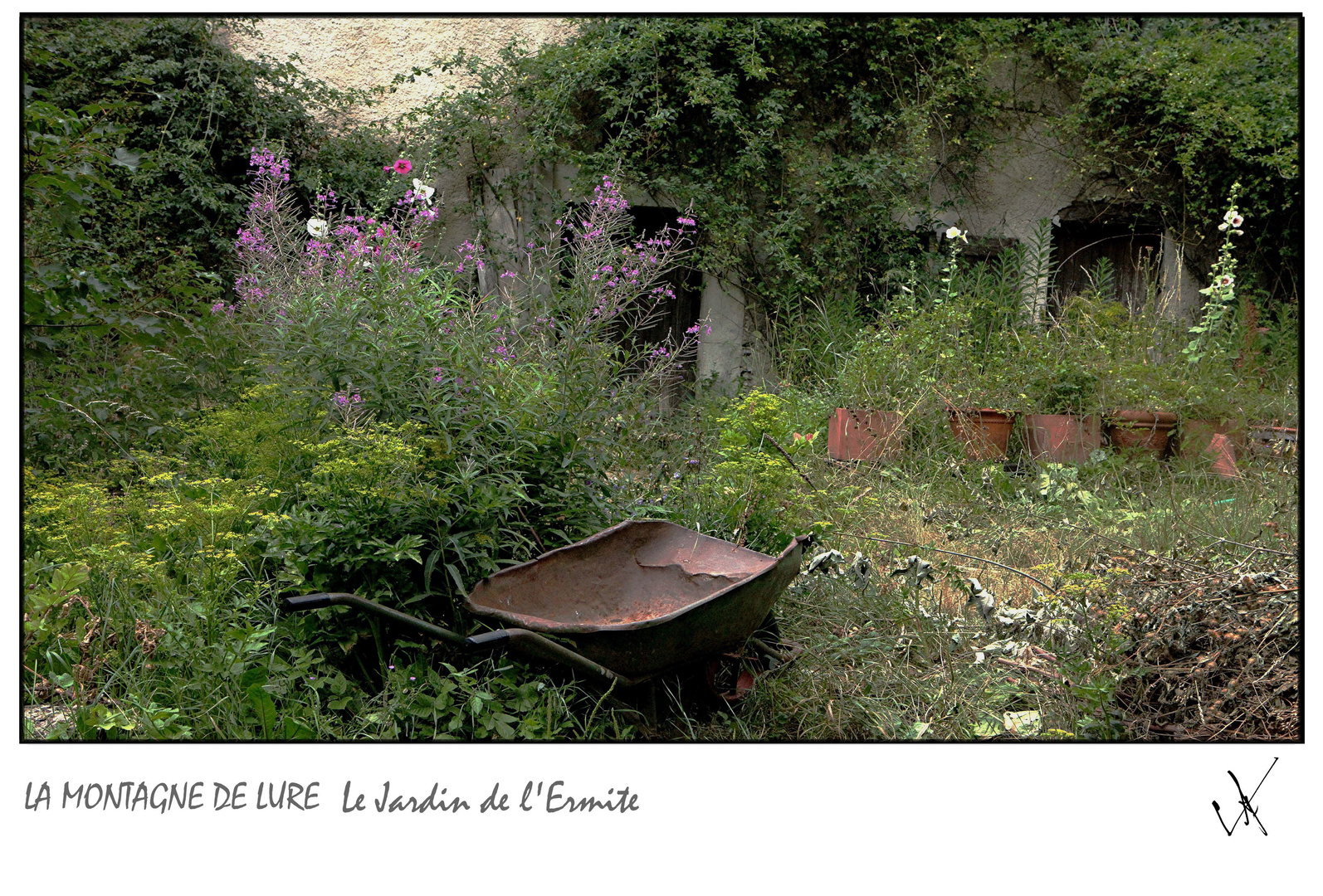 MONTAGNE DE LURE LE JARDIN DE L'ERMITE IMPRIMABLE