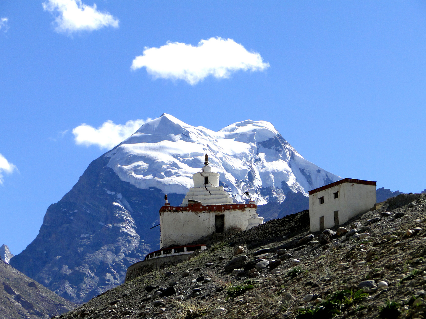 Montagne du village de Padum