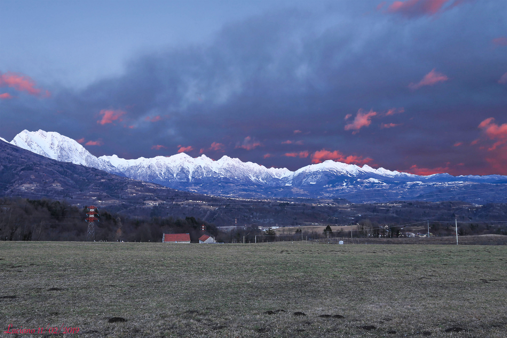 montagne innevate