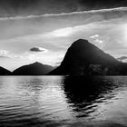 Montagne sul lago di Lugano