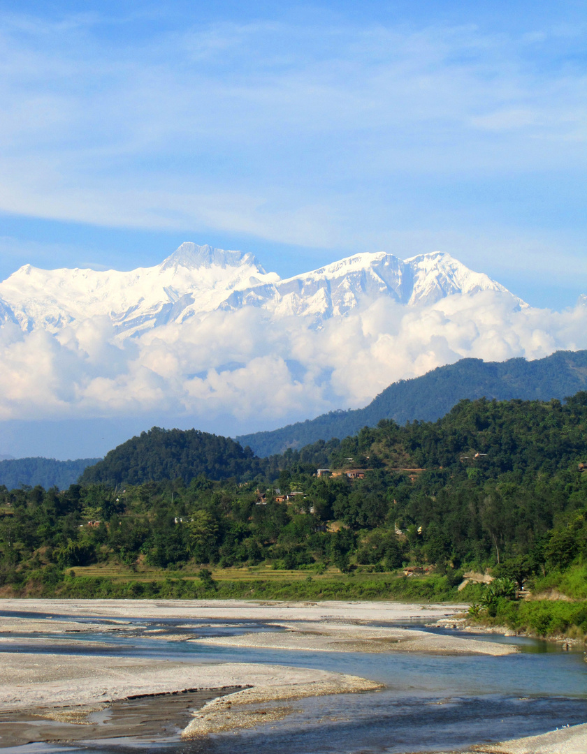 Montagnes de l'himmalaya, 8000 mètres...