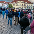 Montagsdemo in Ribnitz-Damgarten