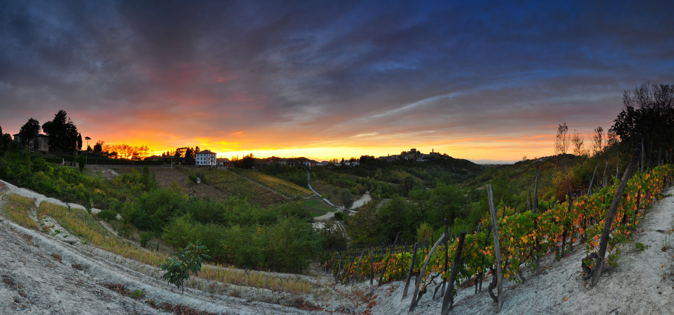 Montaldeo at Sunset, October 2011