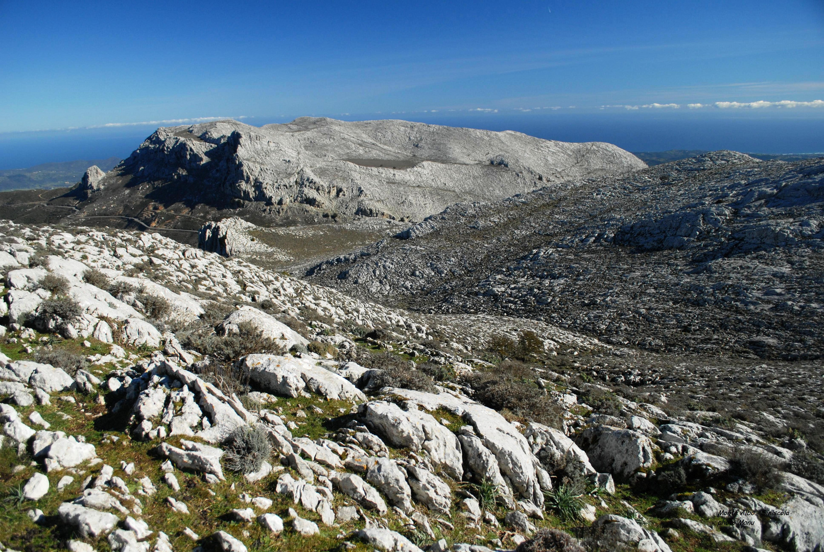 Monte Albo - Siniscola. Costa orientale della Sardegna