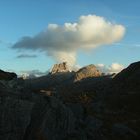 Monte Averau mit Wolkenschirm