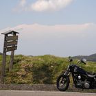 Monte Beigua con la mia motocicletta.