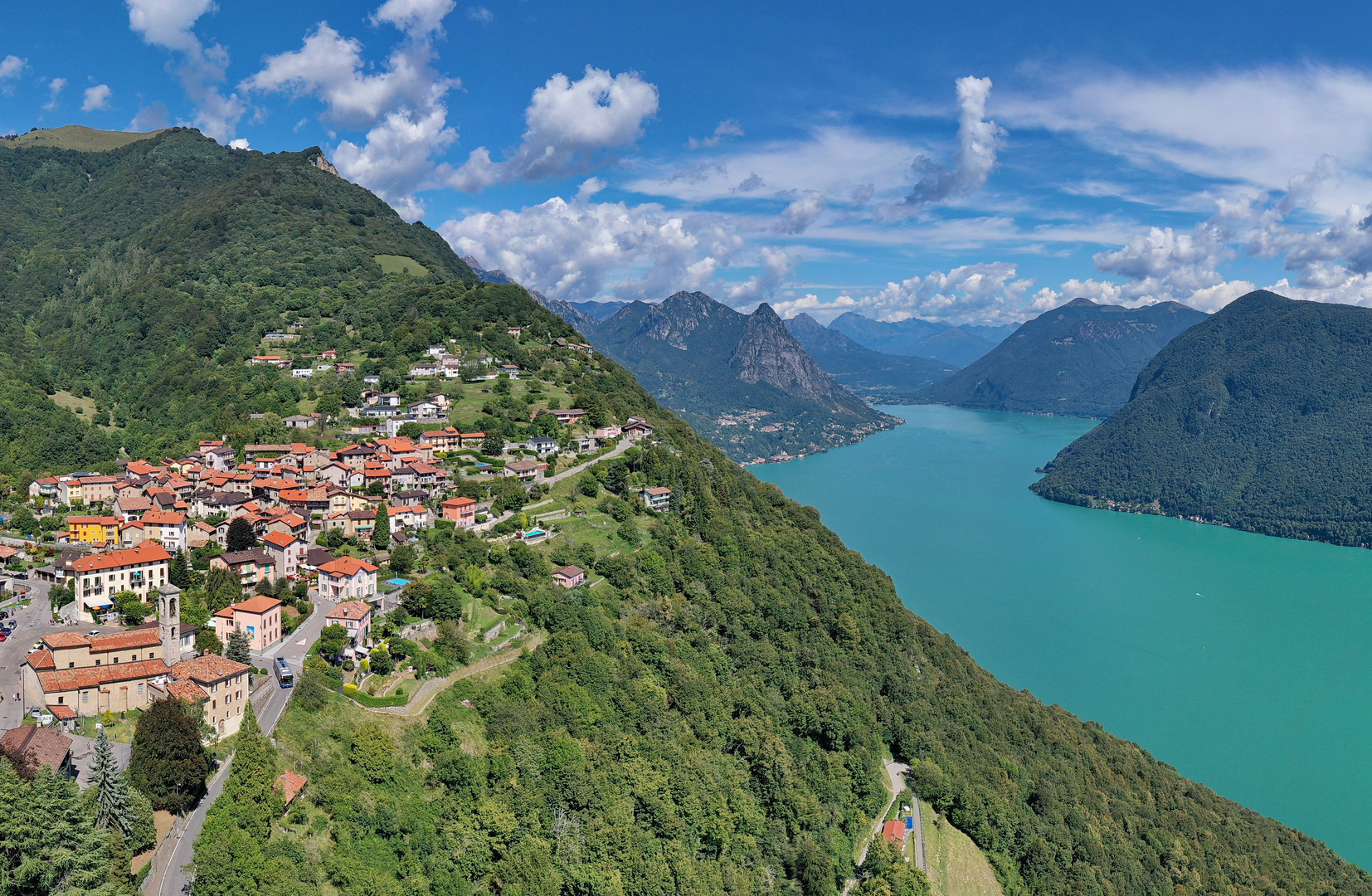 Monte Bré bei Lugano