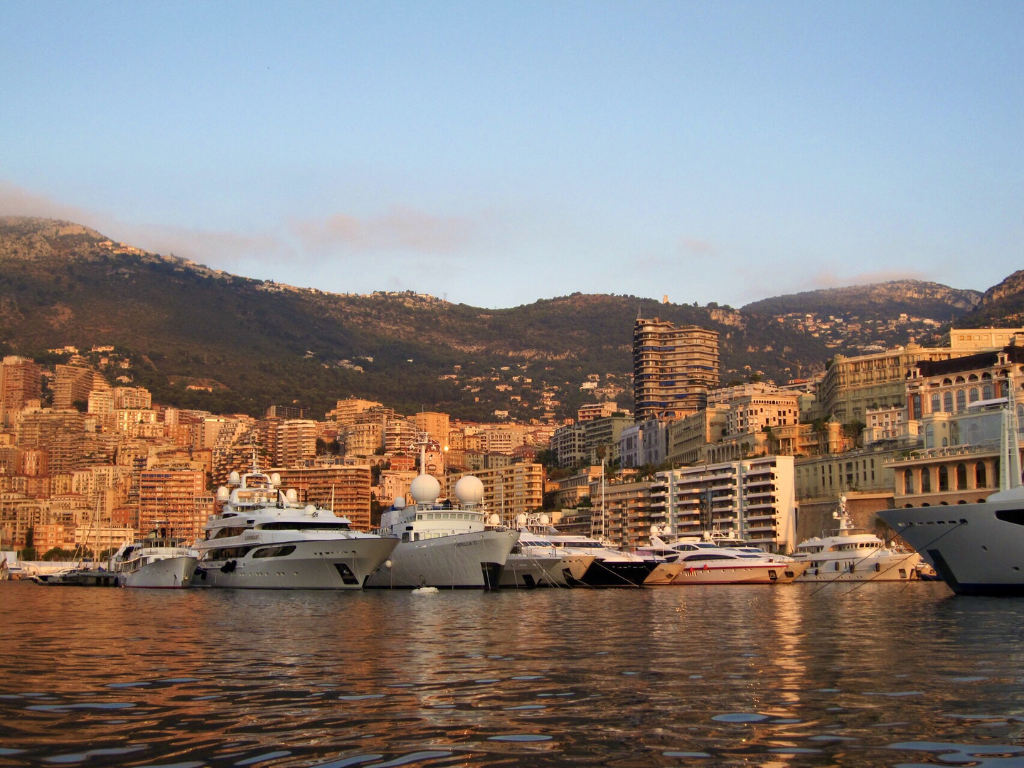 Monte Carlo im Abendlicht