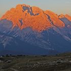 Monte Christallogruppe vom Refugio Auronco aus...