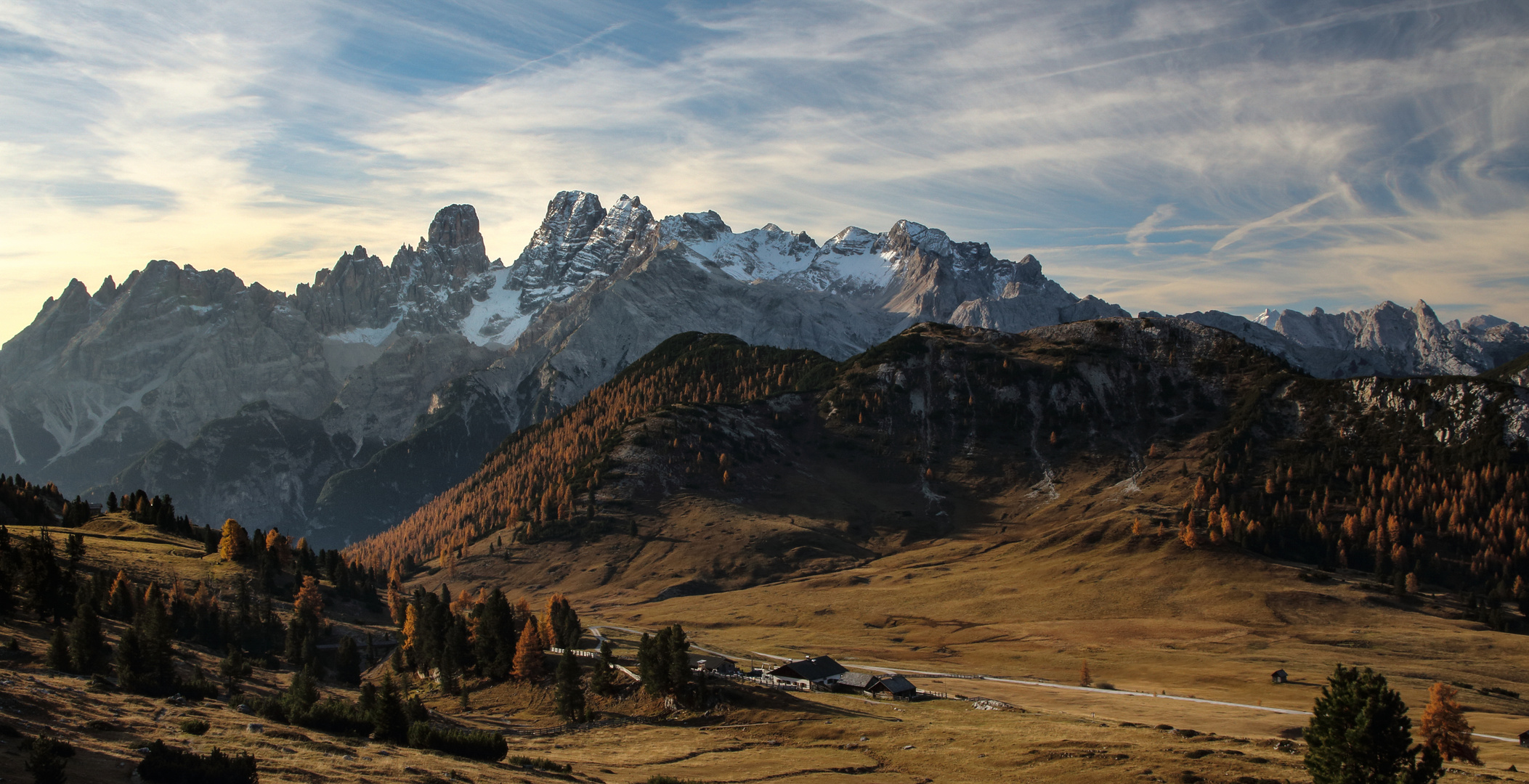 Monte Cristallo und Piz Popena