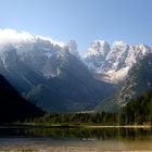 Monte Cristallo vom Dürrensee aus gesehen