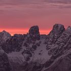 Monte Cristollo im ersten Morgenlicht