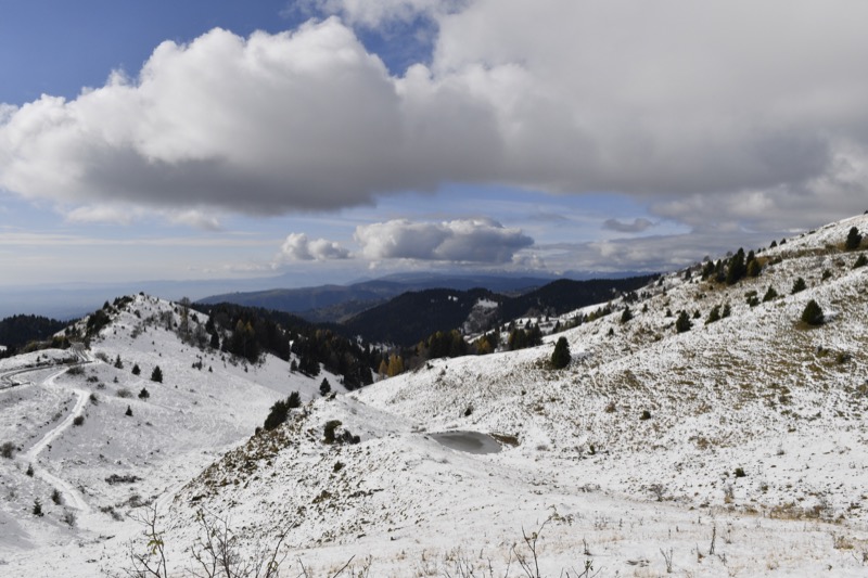 monte grappa prima neve