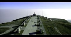 Monte Grappa über den Wolken