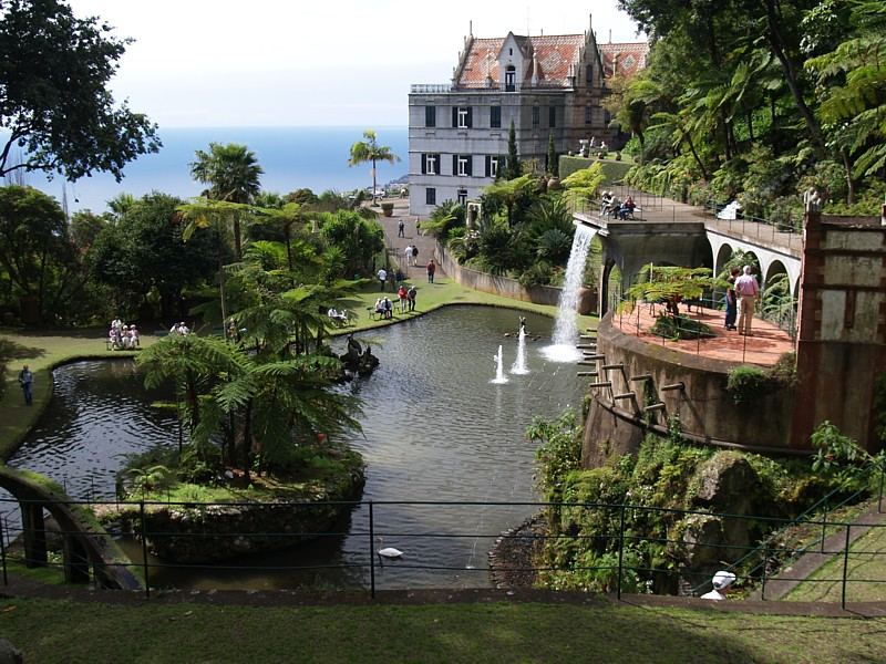 Monte Palace tropischer Garten Foto & Bild europe, portugal, madeira
