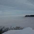 Monte Penna : tra neve nebbia e mare Adriatico