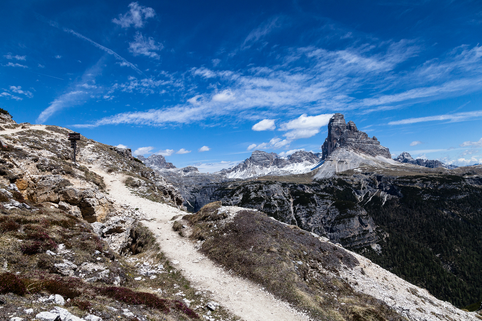 Monte Piana, drei Zinnen