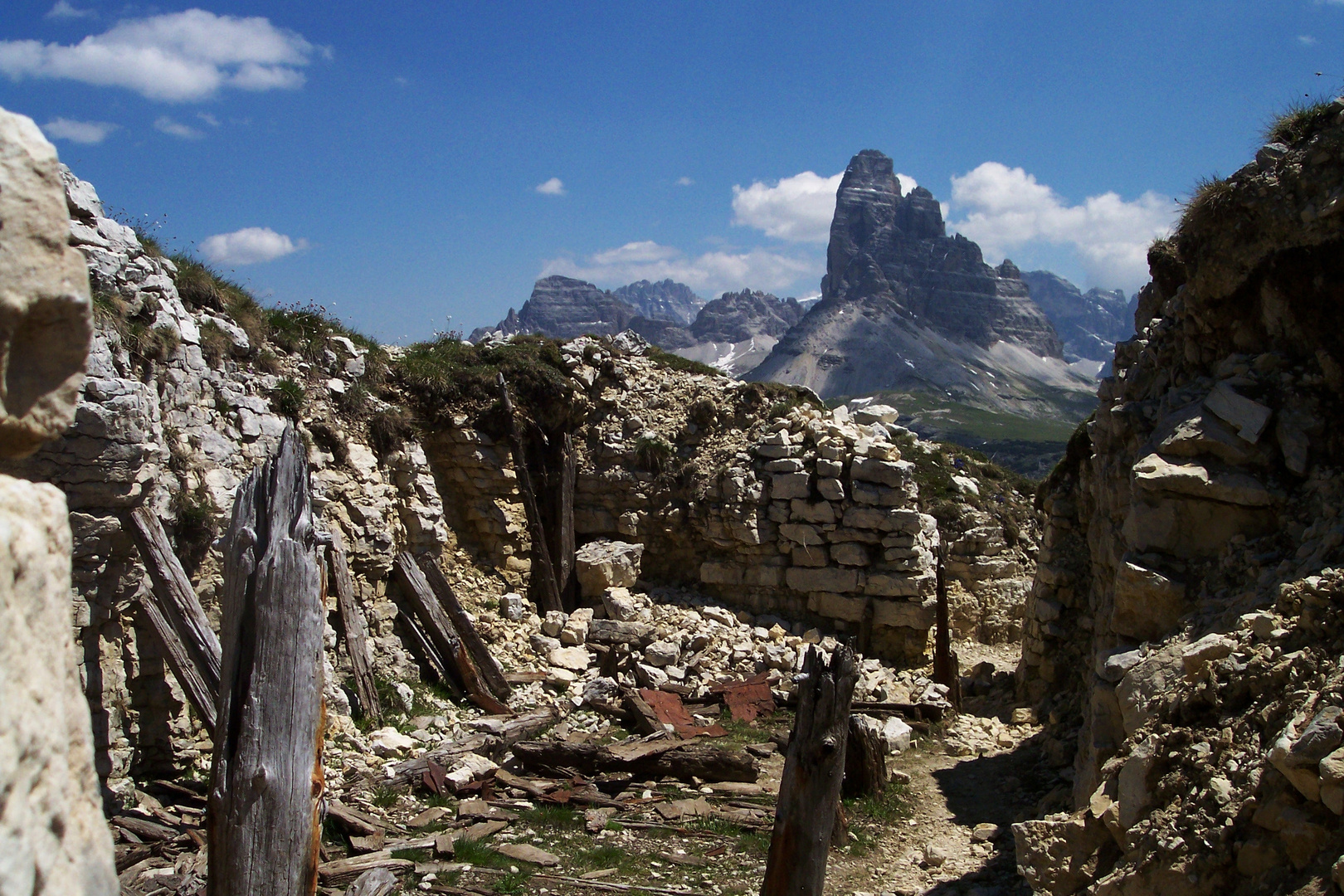 Monte PIANA und Monte PIANO