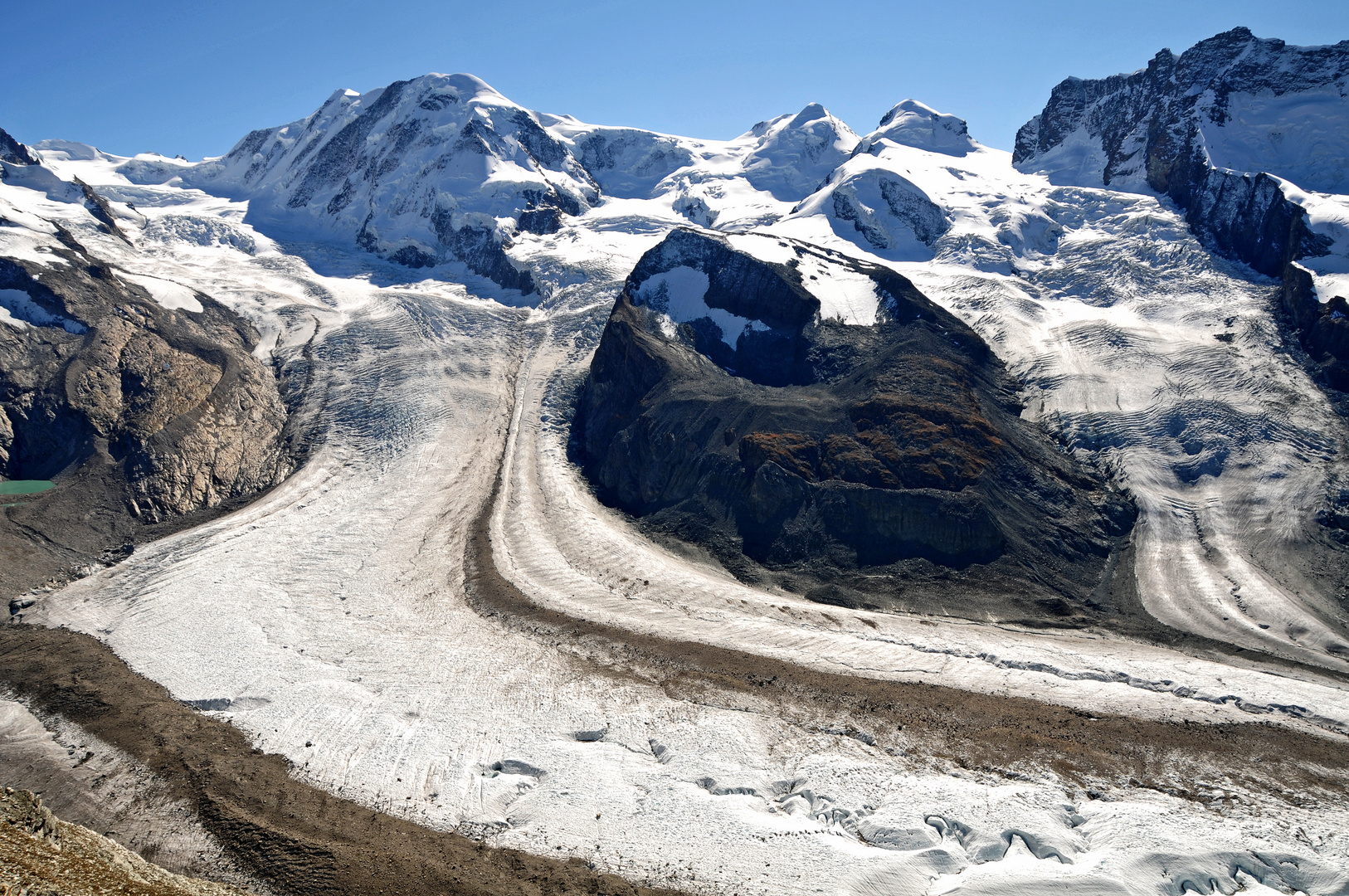 Monte Rosa Gletscher