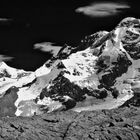 Monte Rosa Gruppe mit Gandegghütte 3030m.....