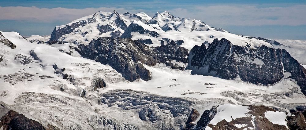 MONTE ROSA GRUPPE (Walliser Alpen)