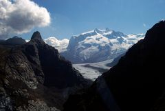 Monte Rosa - links Gornergrat