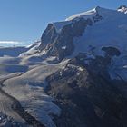 Monte Rosa mit den  4634m  der Dufourspitze dritthöchster Alpengipfel...