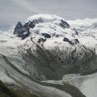 Monte Rosa mit Nordend (4609müM) und Dufourspitze (4634müM)